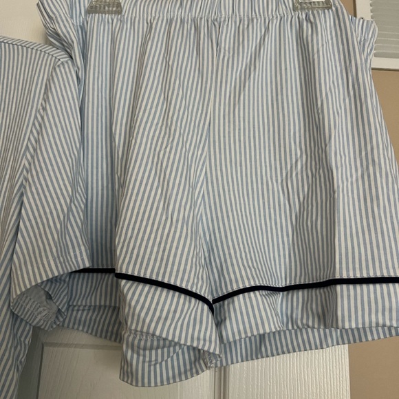 Blue Striped Women's Pajama Set - Picture 6 of 6